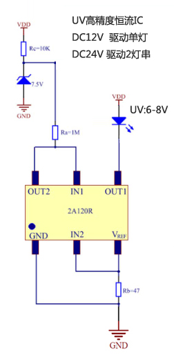 UV深紫光殺菌消毒恒流驅(qū)動(dòng)IC
